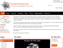 Tablet Screenshot of karensilverbead.com